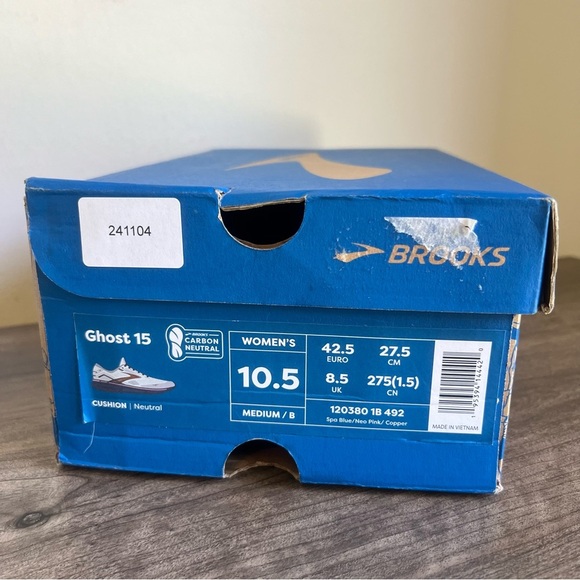 Brooks Ghost 15 Women's Shoe Size 10.5 SKU#241104 - Picture 2 of 10